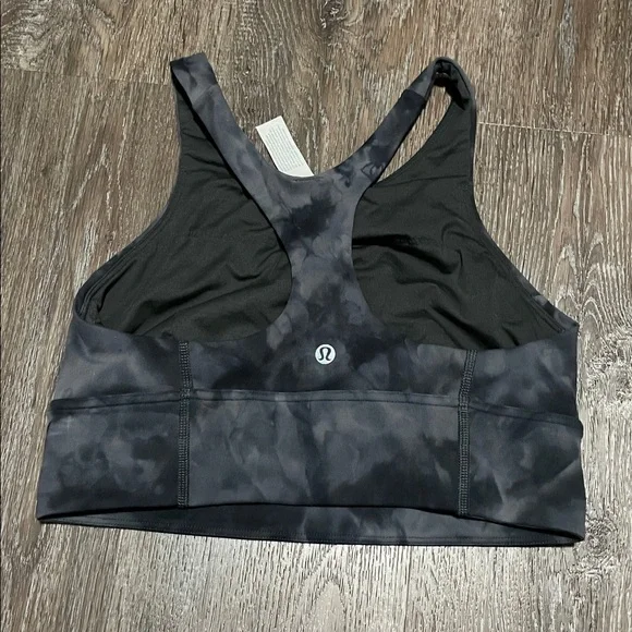 EUC Lululemon Diamond Dye Pitch Grey Graphite Grey Set. Size Top 8/Bottom 6 - Picture 4 of 11